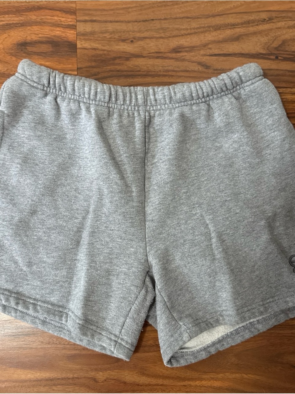 Aritzia Gray Athletic Fleece Shorts